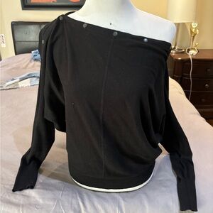 Small classic all saints button sweater -rarely worn